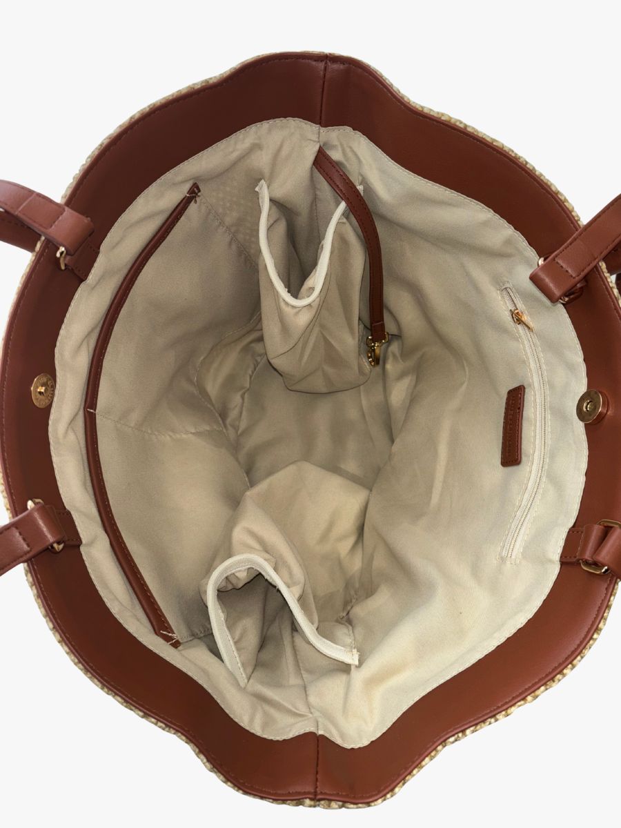 RAFFIA TOTE