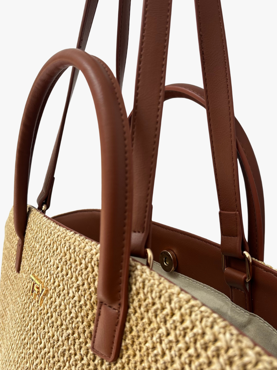 RAFFIA TOTE