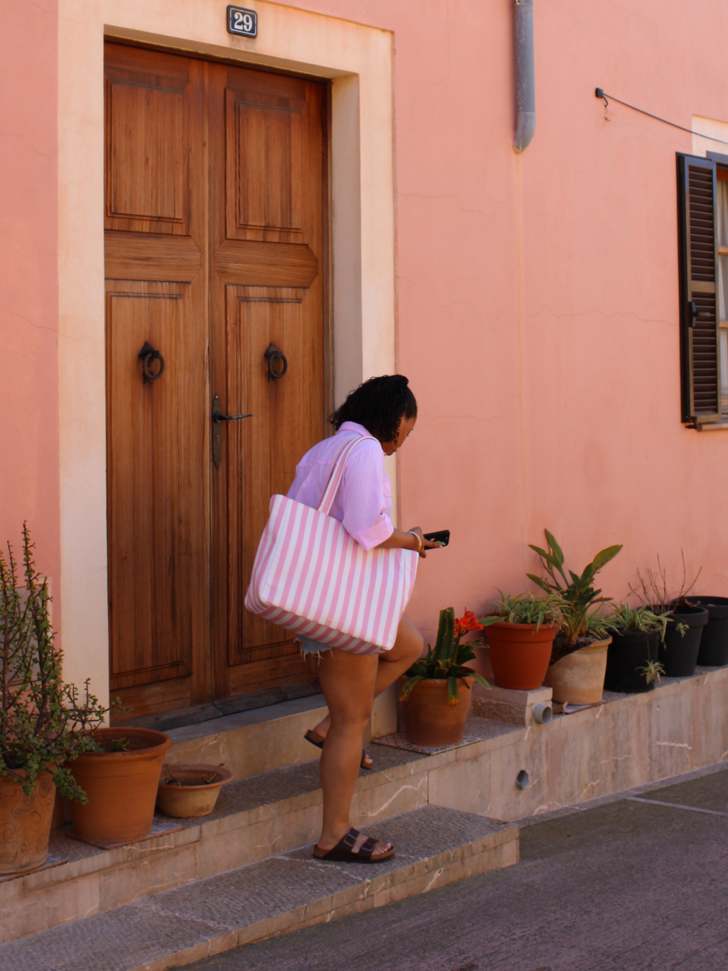 STRIPE TOTE