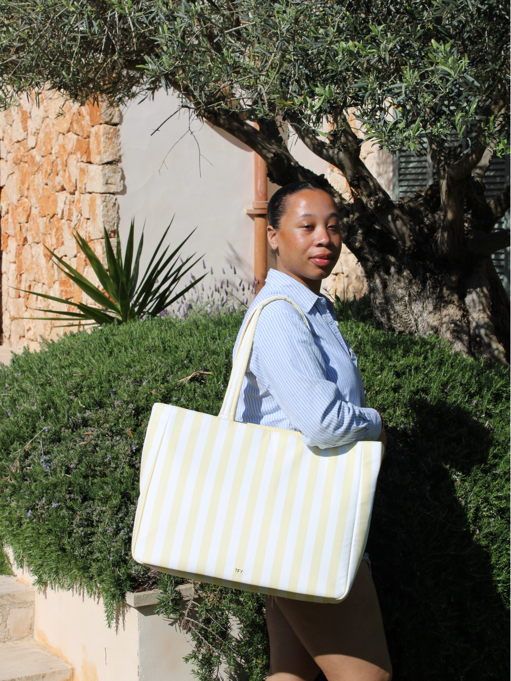 STRIPE TOTE