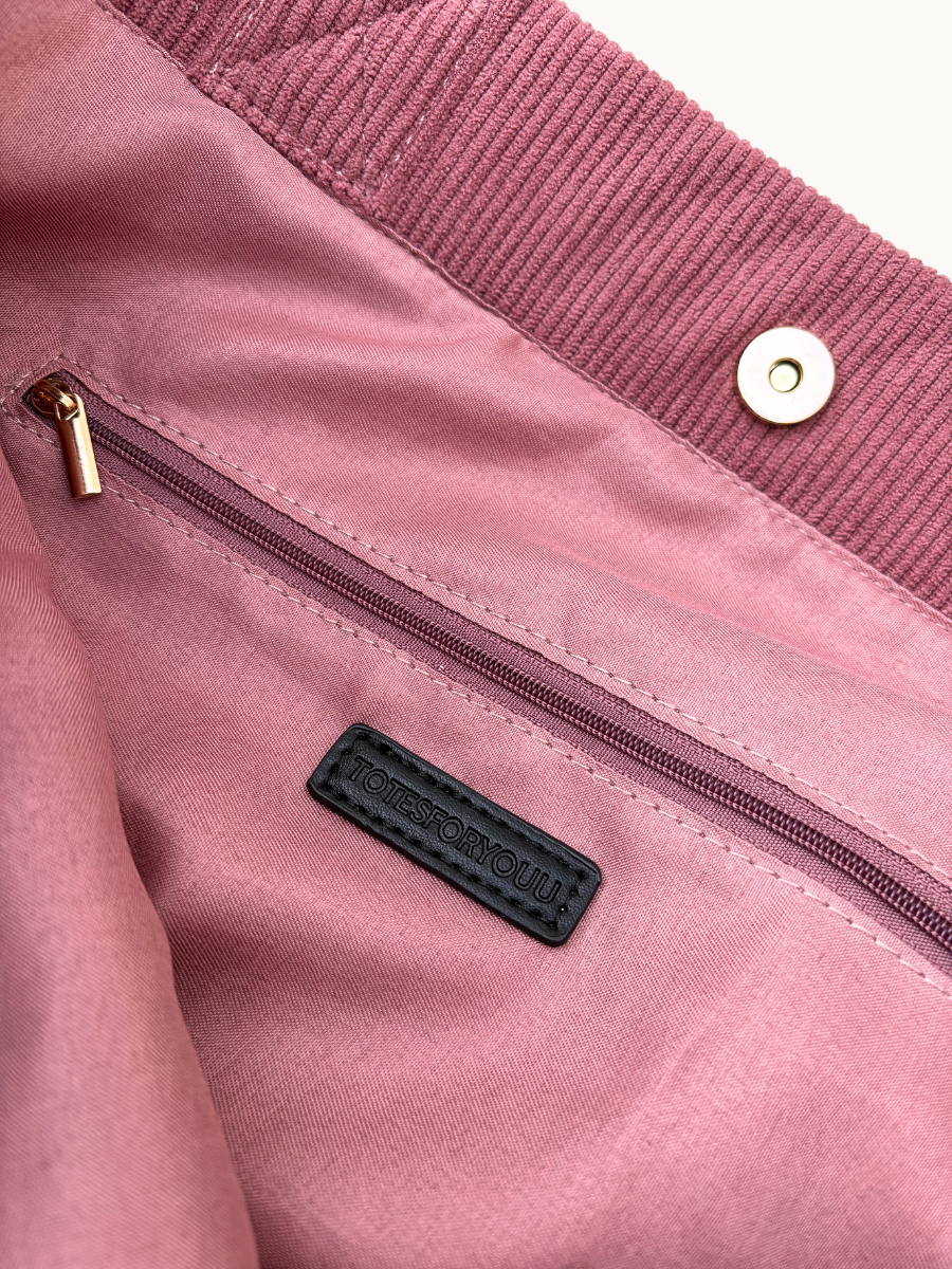 CORDUROY TOTE