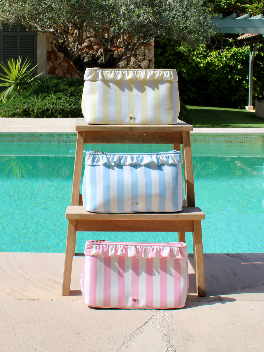 STRIPE MINI POUCH