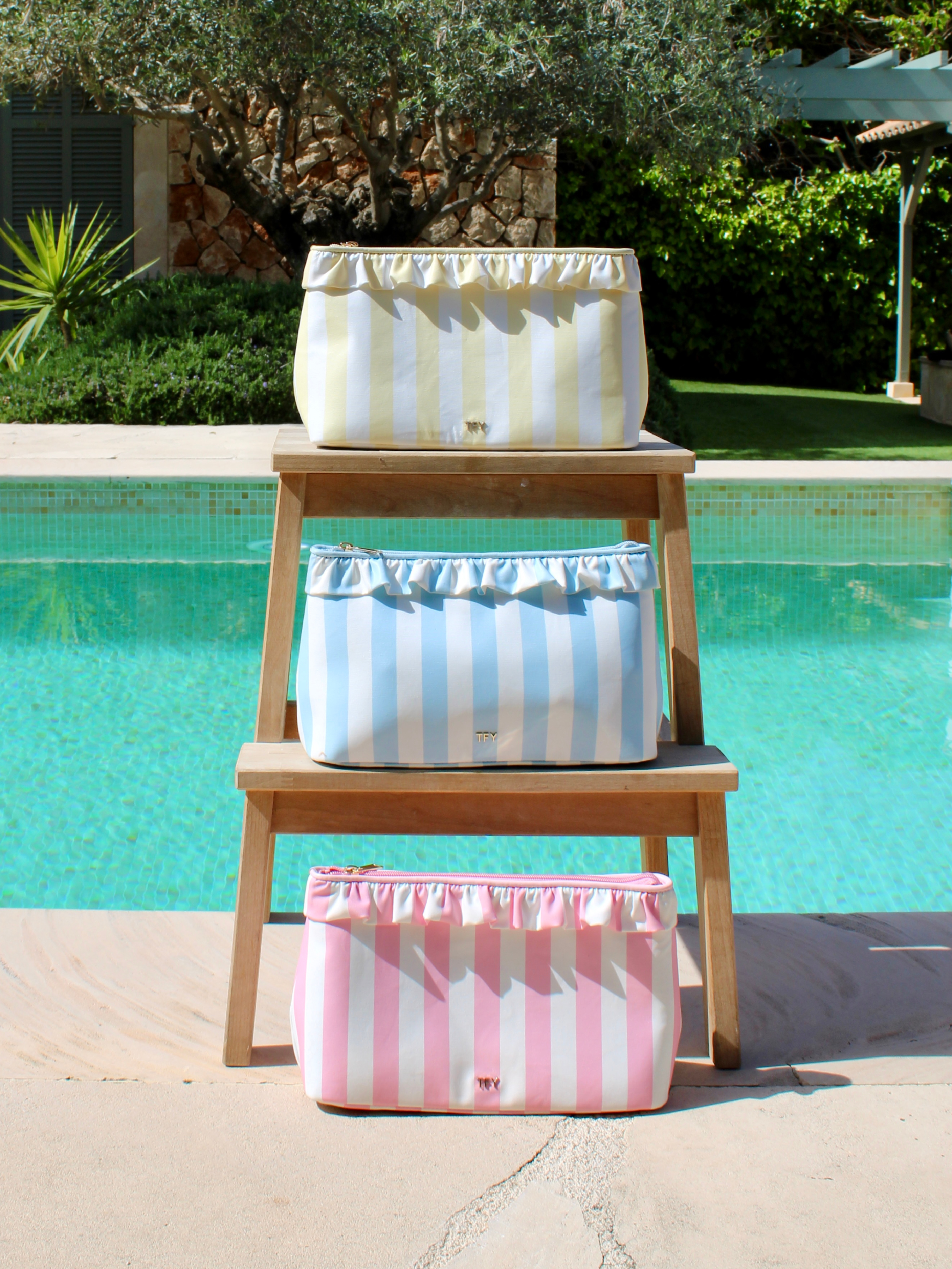 STRIPE MINI POUCH