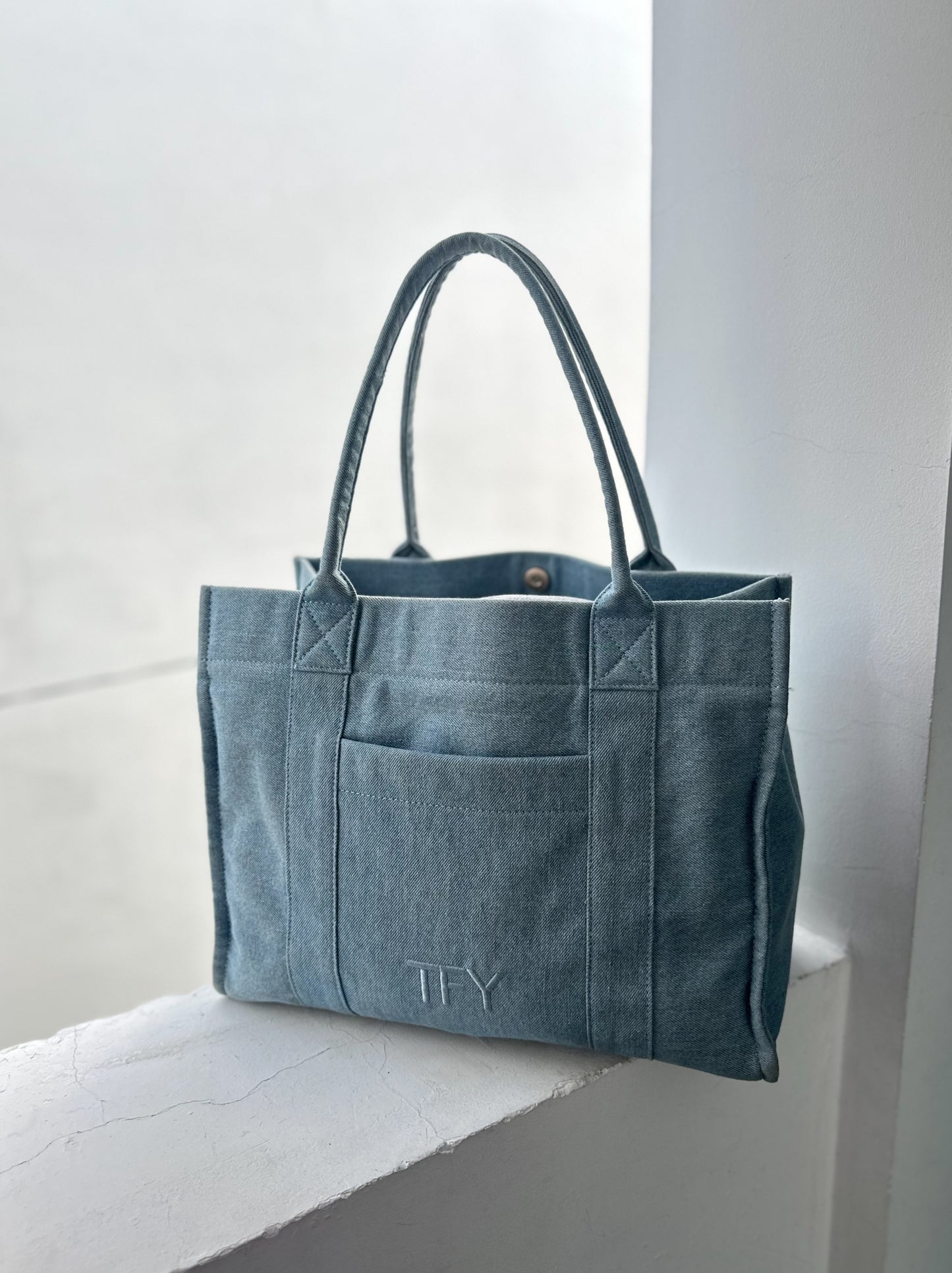 DENIM TOTE BAG