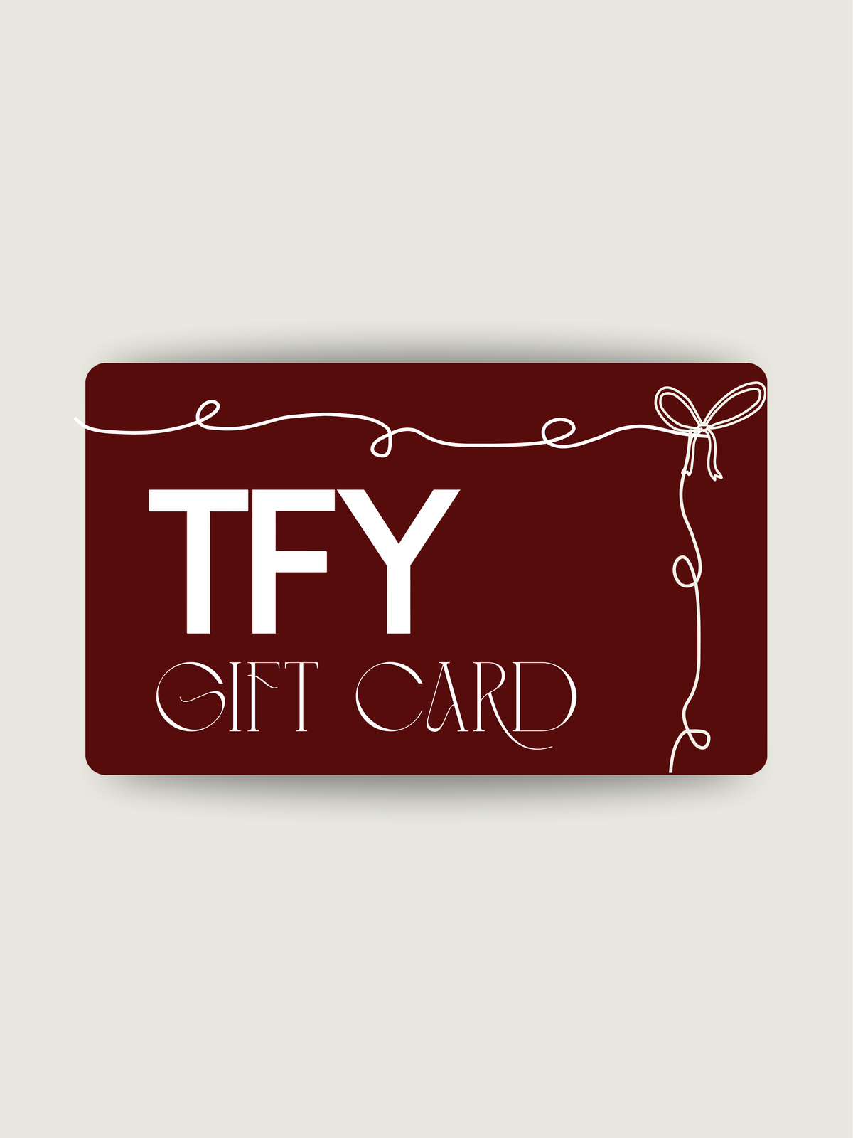 TFY GIFT CARD
