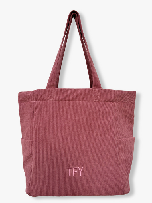 CORDUROY TOTE