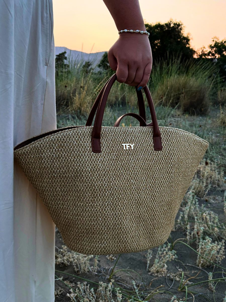 RAFFIA TOTE